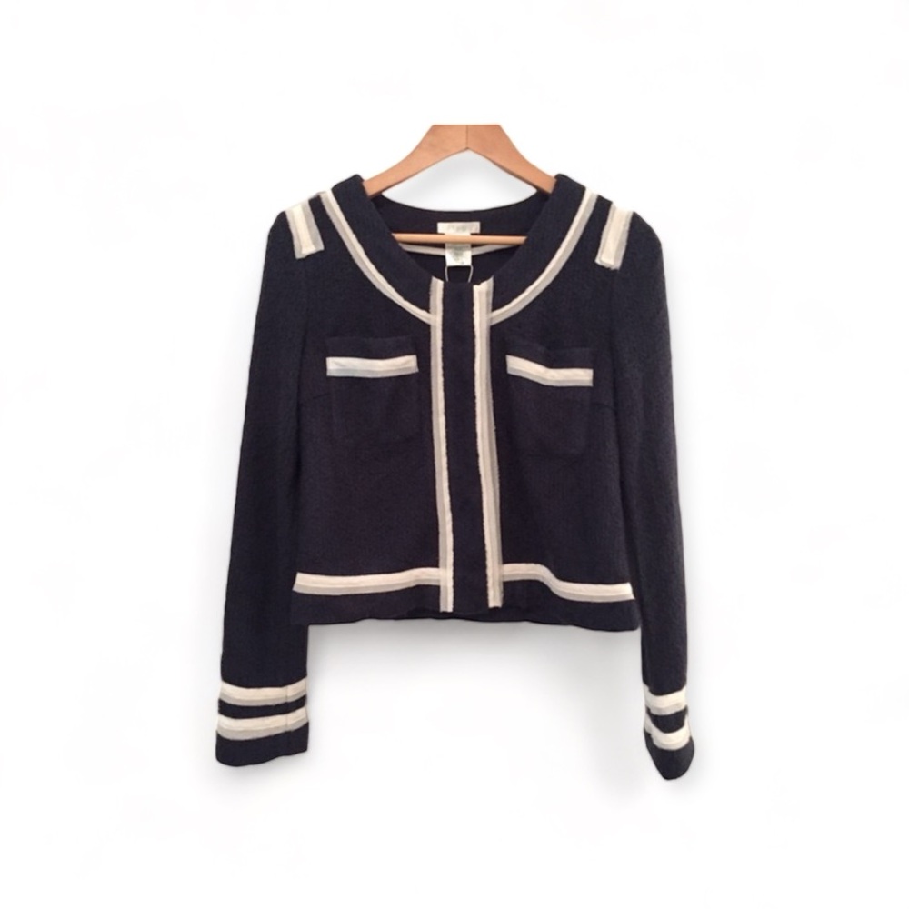 Esley Navy & Ivory Jacket